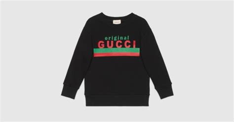 felpe gucci per bambino|Felpe con cappuccio di Gucci Kids .